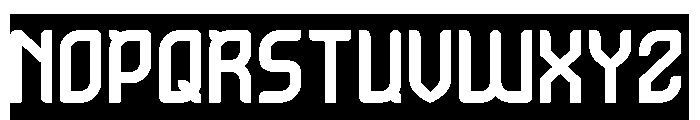 ULTRA HUMAN-Inverse Font UPPERCASE