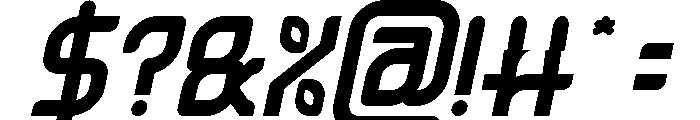 ULTRA HUMAN Italic Font OTHER CHARS