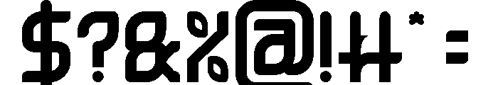 ULTRA HUMAN Font OTHER CHARS
