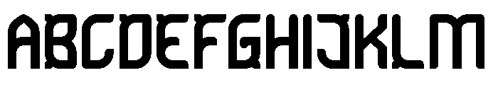 ULTRA HUMAN Font UPPERCASE