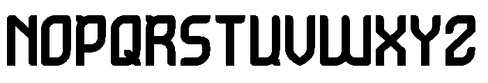 ULTRA HUMAN Font UPPERCASE