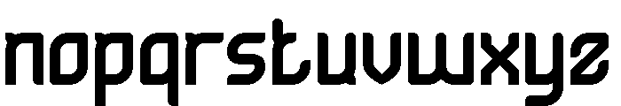 ULTRA HUMAN Font LOWERCASE