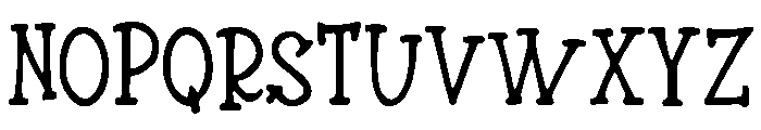 Ulex_Gorse Font UPPERCASE
