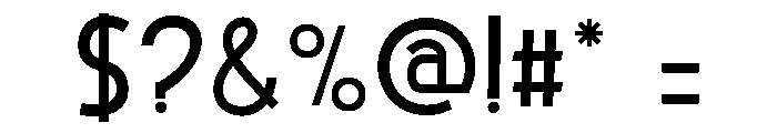 Ultimate-Regular Font OTHER CHARS