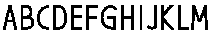 Ultimate-Regular Font UPPERCASE