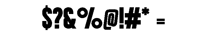 Ultra Player Regular Font OTHER CHARS