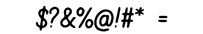 Ultra_Script Font OTHER CHARS