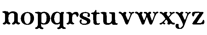 UltraFunk Font LOWERCASE
