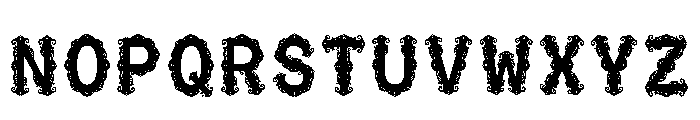 Ulvren Regular Font UPPERCASE