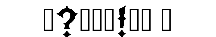 Ulya Regular Font OTHER CHARS
