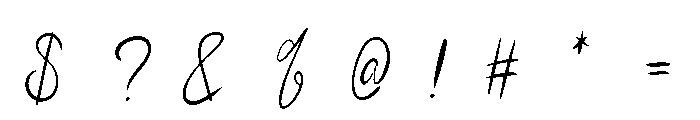 Ulya Font OTHER CHARS