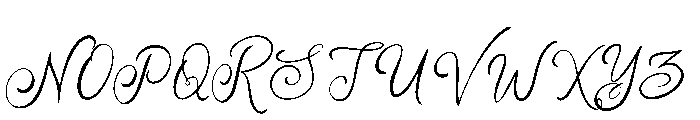 Ulya Font UPPERCASE