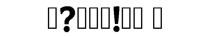 Ulysses Regular Font OTHER CHARS