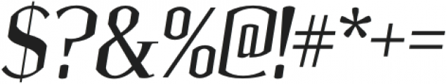 Ulian Italic otf (400) Font OTHER CHARS
