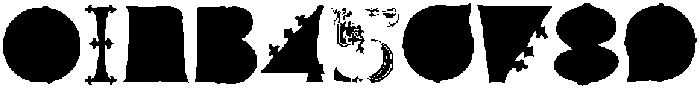 Ulm Initials Colored otf (400) Font OTHER CHARS