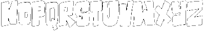 Ultimate Comics Bold Outline otf (700) Font LOWERCASE