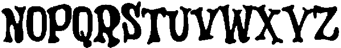 Ultimate Comics Serif Rough otf (400) Font UPPERCASE