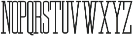 Ultimate Milestone Serif Font otf (400) Font LOWERCASE