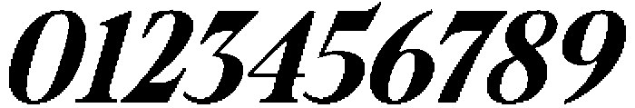 Ultion Bold Italic otf (700) Font OTHER CHARS