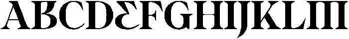 Ultion Bold otf (700) Font UPPERCASE