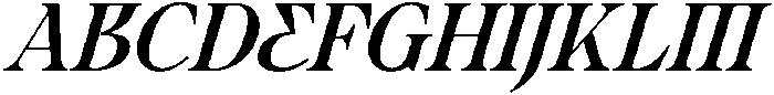 Ultion Medium Italic otf (500) Font
