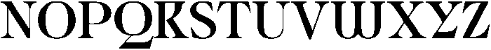 Ultion Medium otf (500) Font UPPERCASE