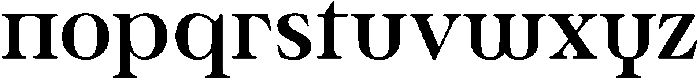Ultion Medium otf (500) Font LOWERCASE