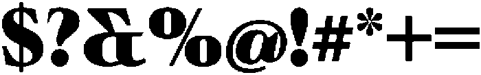 Ultion Text Black otf (900) Font OTHER CHARS