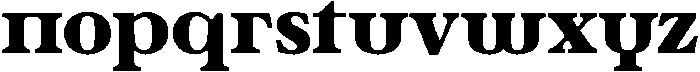Ultion Text Black otf (900) Font LOWERCASE