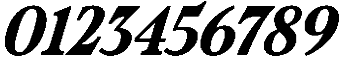 Ultion Text Bold Italic otf (700) Font OTHER CHARS