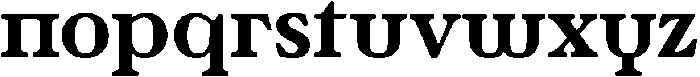 Ultion Text Bold otf (700) Font LOWERCASE