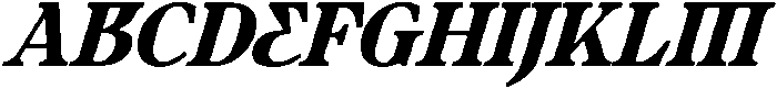 Ultion Text Extra Bold Italic otf (700) Font