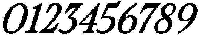 Ultion Text Italic otf (400) Font OTHER CHARS