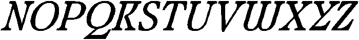 Ultion Text Italic otf (400) Font UPPERCASE