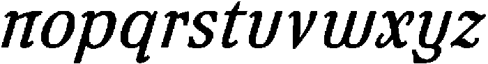 Ultion Text Italic otf (400) Font LOWERCASE