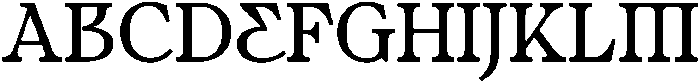 Ultion Text Regular otf (400) Font UPPERCASE
