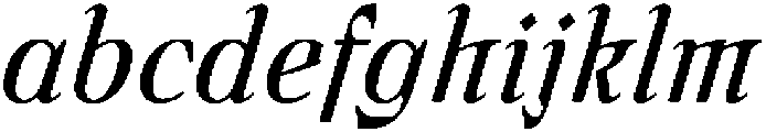 Ultion Variable Italic ttf (400) Font LOWERCASE
