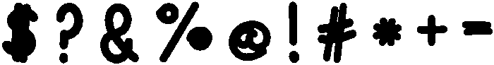 Ultra Bold otf (700) Font OTHER CHARS