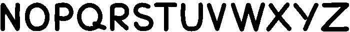 Ultra Bold otf (700) Font UPPERCASE