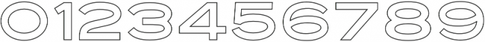 Ultra System Sans Line Two otf (900) Font OTHER CHARS