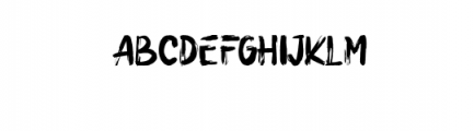 Ultra Brush Swash.ttf Font LOWERCASE