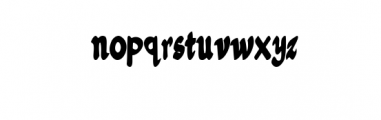 ulka handwriting.otf Font LOWERCASE