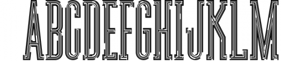 Ultra - Modern Font 2 Font LOWERCASE