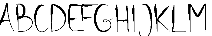 Ula Font UPPERCASE