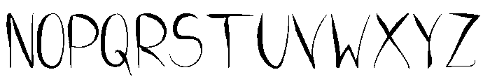 Ula Font UPPERCASE