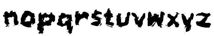 Ulastro Font LOWERCASE