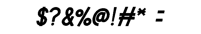 Ultimate Font OTHER CHARS