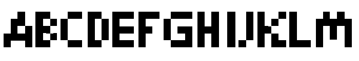 UltimatePixelFont Font UPPERCASE