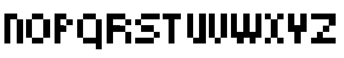 UltimatePixelFont Font UPPERCASE