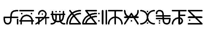 Ultra 85 Font UPPERCASE